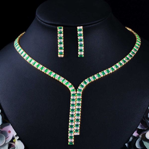 cwwzircons green cz necklace and earrings womens costume jewelry set for engagement wedding accessories african gold color t533 h1022, Silver
cwwzircons green cz necklace and earrings womens costume jewelry set for engagement wedding accessories african gold color t533 h1022, Silver