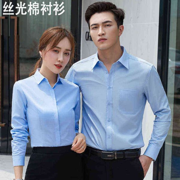 luxury suits blaze spring autumn long sleeved wear men's and women's same shirt sal property manager formal busins, Black
luxury suits blaze spring autumn long sleeved wear men's and women's same shirt sal property manager formal busins, Black