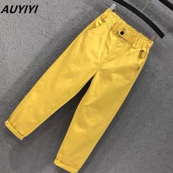 women's jeans auyiyi arrival summer women harem pants all-matched casual cotton denim elastic waist plus size yellow white, Blue
women's jeans auyiyi arrival summer women harem pants all-matched casual cotton denim elastic waist plus size yellow white, Blue