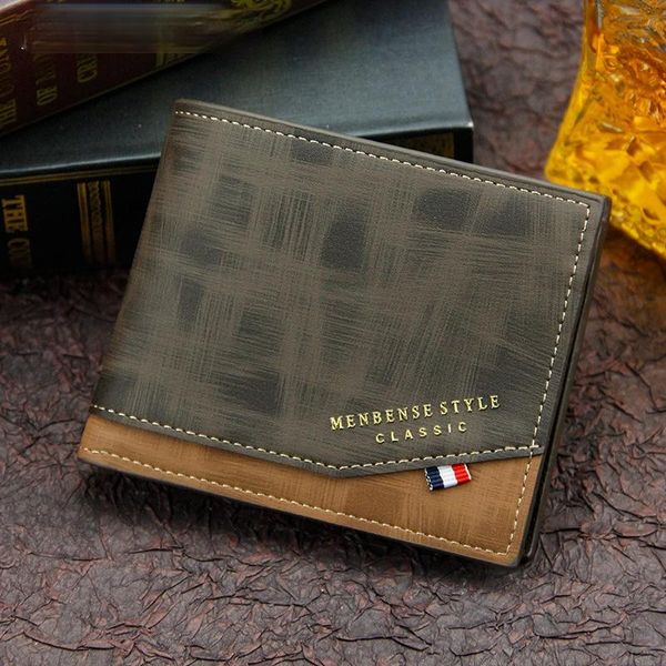 stamping printing hinge men's wallet short frosted multi-card large capacity wallets, Red;black
stamping printing hinge men's wallet short frosted multi-card large capacity wallets, Red;black