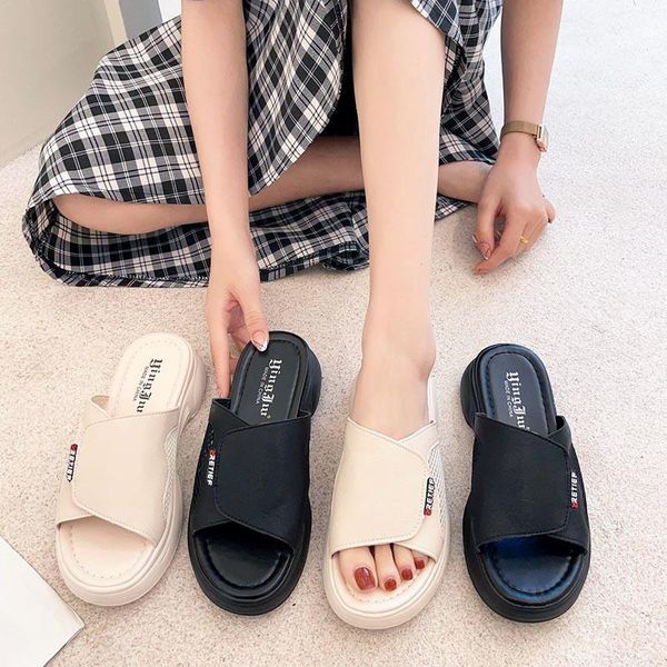 shoes woman 2021 female slippers med luxury slides platform soft beach designer summer flat basic casual rubber pu leisure, Black
shoes woman 2021 female slippers med luxury slides platform soft beach designer summer flat basic casual rubber pu leisure, Black