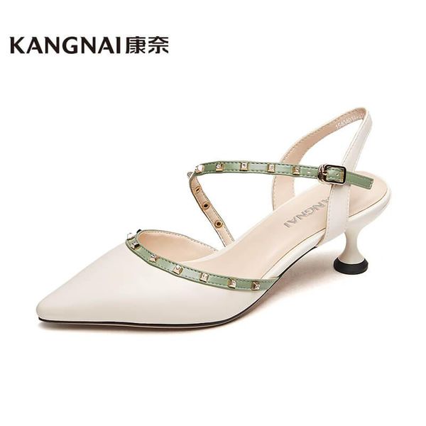 dress shoes kangnai women sandals ankle strap ladies party pointed toe thin heels pumps fashion woman summer rivet decor, Black
dress shoes kangnai women sandals ankle strap ladies party pointed toe thin heels pumps fashion woman summer rivet decor, Black