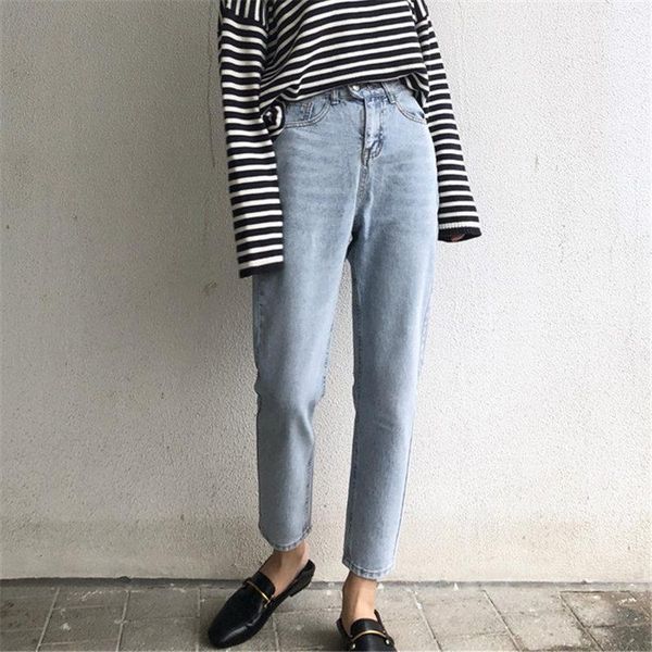 hzirip arrival summer slender female loose women jeans 2021 all match denim high waist casual ankle length pencil trousers women's, Blue
hzirip arrival summer slender female loose women jeans 2021 all match denim high waist casual ankle length pencil trousers women's, Blue