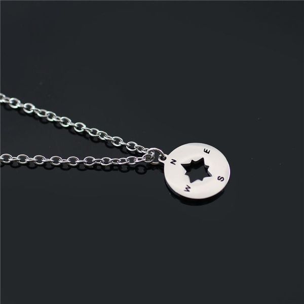 pendant necklaces stainless steel necklace for women lover's gold silver color tiny round compass handmade jewelry
pendant necklaces stainless steel necklace for women lover's gold silver color tiny round compass handmade jewelry