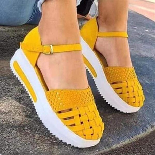 sandals 2021 fashion women hollow out summer flat heel female casual sewing increase platform ladies sandalias, Black
sandals 2021 fashion women hollow out summer flat heel female casual sewing increase platform ladies sandalias, Black