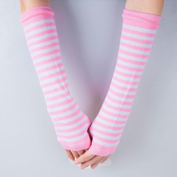 five fingers gloves 1 pair fingerless long women striped knitted arm sleeves fashion korean style elbow mittens autumn winter hand warmer, Blue;gray
five fingers gloves 1 pair fingerless long women striped knitted arm sleeves fashion korean style elbow mittens autumn winter hand warmer, Blue;gray