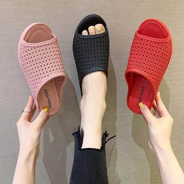 slippers plastic summer shoes women chunky platform wedges for beach holiday female y8sn, Black
slippers plastic summer shoes women chunky platform wedges for beach holiday female y8sn, Black