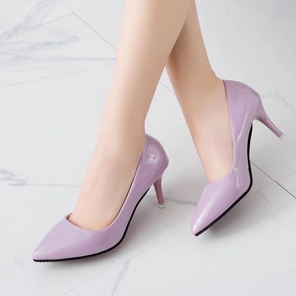dress shoes 2021 super gas field women's single pointed shallow mouth solid color high heel women wedding, Black
dress shoes 2021 super gas field women's single pointed shallow mouth solid color high heel women wedding, Black
