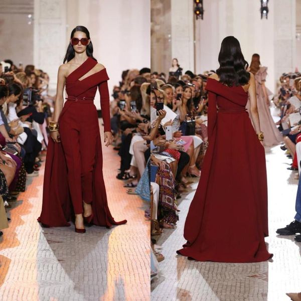 party dresses 2021 fashion red jumpsuit with train evening dress satin one shoulder pants suit special occasion gowns carpet, White;black
party dresses 2021 fashion red jumpsuit with train evening dress satin one shoulder pants suit special occasion gowns carpet, White;black