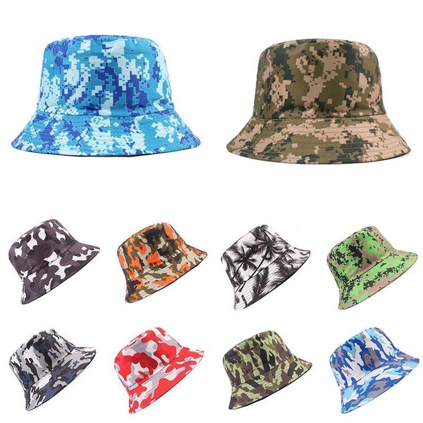 camouflage printed summer bucket hat fashion cap men women fisherman outdoor sun bob hip hop 2021 beanies
camouflage printed summer bucket hat fashion cap men women fisherman outdoor sun bob hip hop 2021 beanies