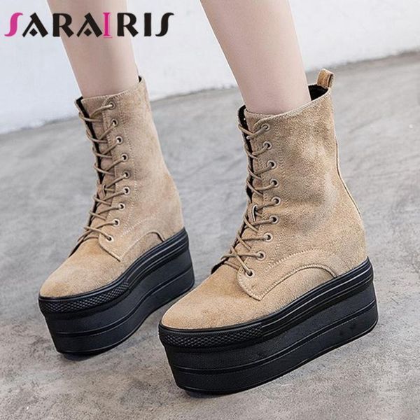boots sarairis arrivals leisure fashion thick platform heels chic winter shoes women for short person ankle boot female1, Black
boots sarairis arrivals leisure fashion thick platform heels chic winter shoes women for short person ankle boot female1, Black