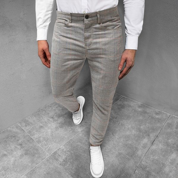 2021 new mens social pants fashion slim button suit pant men street clothing business dress solid, White;black
2021 new mens social pants fashion slim button suit pant men street clothing business dress solid, White;black