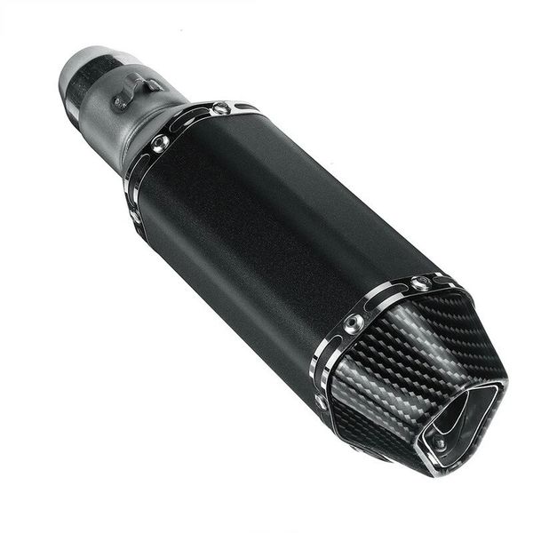 51mm motorcycle exhaust muffler pipe modified accessories universal stainless steel - black
51mm motorcycle exhaust muffler pipe modified accessories universal stainless steel - black