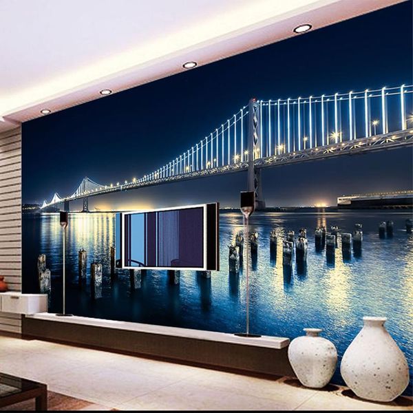 wallpapers custom mural self adhesive wallpaper beautiful city night view yangtze river bridge 3d living room cafe backdrop wall home decor
wallpapers custom mural self adhesive wallpaper beautiful city night view yangtze river bridge 3d living room cafe backdrop wall home decor