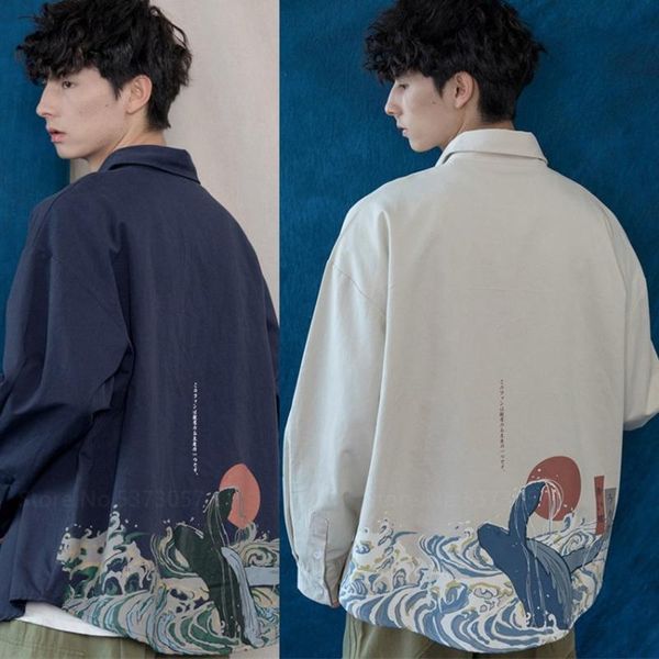 fashion shirt for male female japanese harajuku style vintage casual loose cardigan haori long sleeve spring streetwear ethnic clothing, Red
fashion shirt for male female japanese harajuku style vintage casual loose cardigan haori long sleeve spring streetwear ethnic clothing, Red