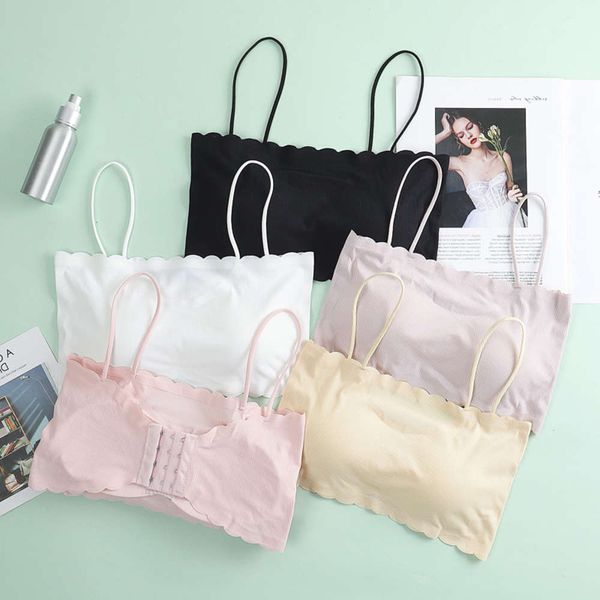 lingerie girl summer waistcoat with thin shoulder strap, bra, one-piece ice silk seamless underwear, Black;pink
lingerie girl summer waistcoat with thin shoulder strap, bra, one-piece ice silk seamless underwear, Black;pink