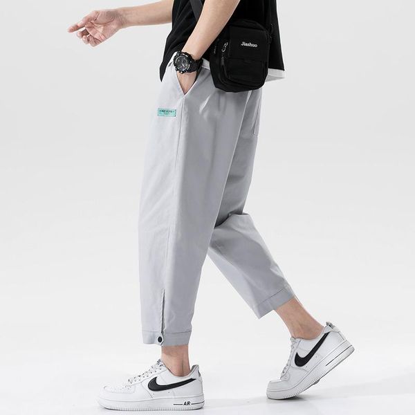 men's pants 2021 summer breathable loose casual running sports eight-point 8 points guard, Black
men's pants 2021 summer breathable loose casual running sports eight-point 8 points guard, Black