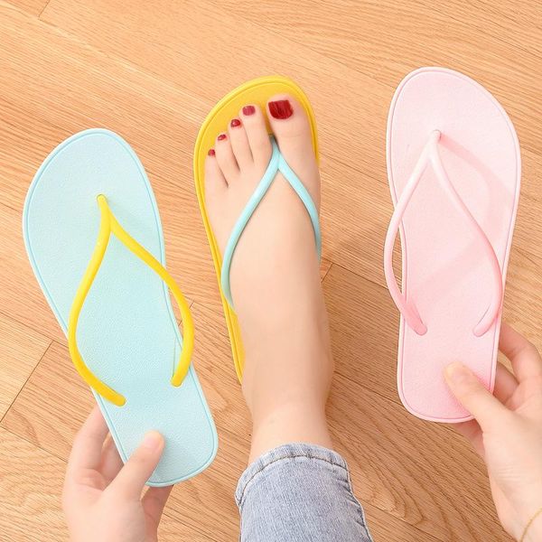 fashion lovely solidcolor women's sandals flat bottomed beach comfortable antiskid shoesloversflip flopsbathroomslippers slippers, Black
fashion lovely solidcolor women's sandals flat bottomed beach comfortable antiskid shoesloversflip flopsbathroomslippers slippers, Black