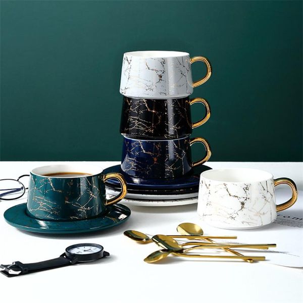 cups & saucers nordic ceramic coffee cup with saucer and spoon set creative simple marble afternoon tea milk mug drinkware wedding gift
cups & saucers nordic ceramic coffee cup with saucer and spoon set creative simple marble afternoon tea milk mug drinkware wedding gift