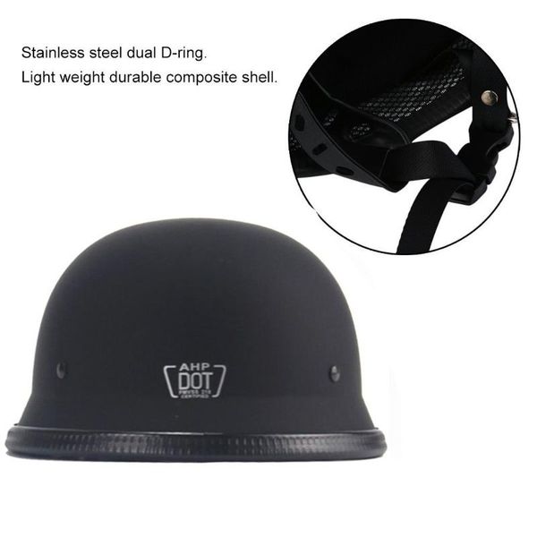 fashionable helmet motorcycle helmets half german style vintage durable face dot m/l/xl
fashionable helmet motorcycle helmets half german style vintage durable face dot m/l/xl