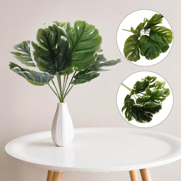 decorative flowers & wreaths 1 bouquet/9 leaves artificial silk palm monstera plant for hawaii luau party decorations beach wedding table de
decorative flowers & wreaths 1 bouquet/9 leaves artificial silk palm monstera plant for hawaii luau party decorations beach wedding table de