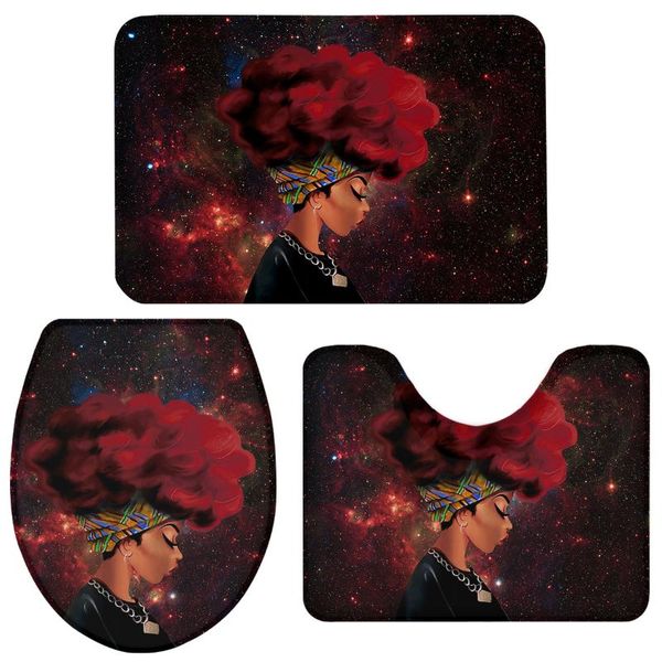bath accessory set african black girl red starry sky bathroom toilet cover mat pedestal rug non-slip accessories doormat
bath accessory set african black girl red starry sky bathroom toilet cover mat pedestal rug non-slip accessories doormat