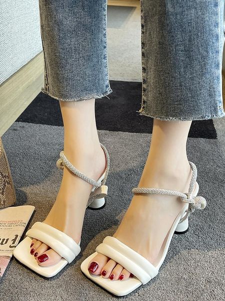 sandals fashion womens shoes 2021 clear heels rhinestone square toe suit female beige all-match luxury girls high comfort b, Black
sandals fashion womens shoes 2021 clear heels rhinestone square toe suit female beige all-match luxury girls high comfort b, Black