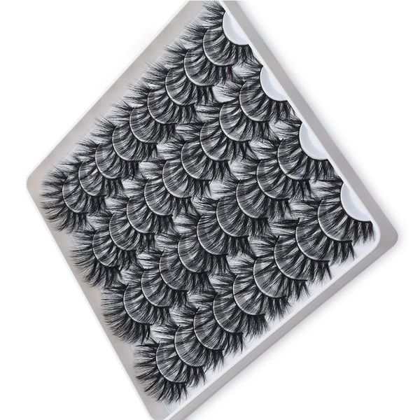 false eyelashes 20 pairs 3d volume lashes natural long extension handmade beauty makeup tool fashion
false eyelashes 20 pairs 3d volume lashes natural long extension handmade beauty makeup tool fashion