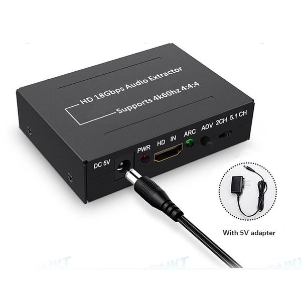 audio cables & connectors hd 2.0 18gbps (spdif+r/l) extractor arc function to with spdif optical rca 2.0ch 5.1ch output
audio cables & connectors hd 2.0 18gbps (spdif+r/l) extractor arc function to with spdif optical rca 2.0ch 5.1ch output