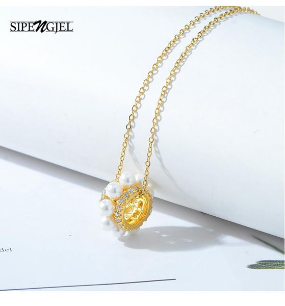 chains sipengjel fashion cubic zircon pearl neckalace gold small round pendnat neckalce for women jewelry 2021, Silver
chains sipengjel fashion cubic zircon pearl neckalace gold small round pendnat neckalce for women jewelry 2021, Silver