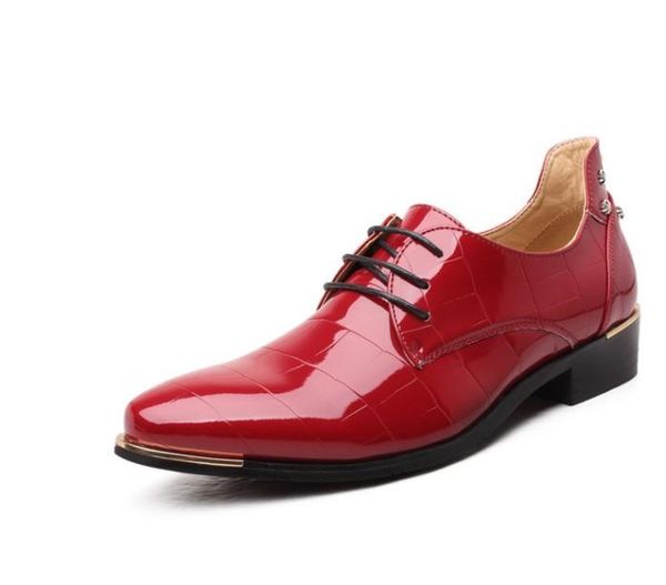 dress shoes luxury mens patent leather oxford for men business italian brand formal wedding, Black
dress shoes luxury mens patent leather oxford for men business italian brand formal wedding, Black