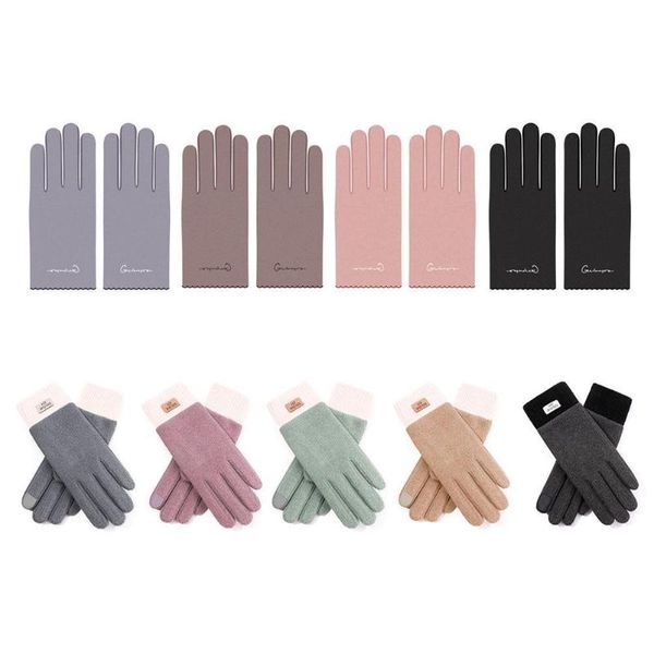 five fingers gloves ladies warm cute plush riding women' winter plus velvet warmth self-heating autumn, Blue;gray
five fingers gloves ladies warm cute plush riding women' winter plus velvet warmth self-heating autumn, Blue;gray