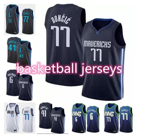ncaa mens 77 doncic jerseys kristaps 6 porzingis 41 nowitzki basketball university shirt stitched embroidery college 312, Black;red
ncaa mens 77 doncic jerseys kristaps 6 porzingis 41 nowitzki basketball university shirt stitched embroidery college 312, Black;red