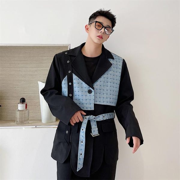 men's suits & blazers suit coat spring and autumn holiday two niche design fashion trend leisure loose large size, White;black
men's suits & blazers suit coat spring and autumn holiday two niche design fashion trend leisure loose large size, White;black