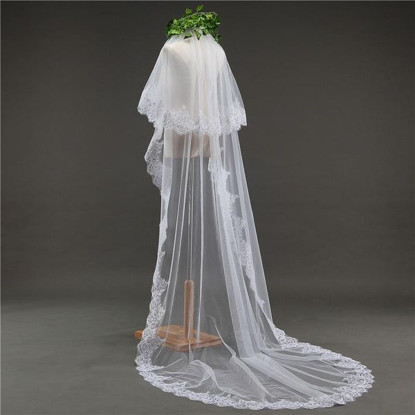 bridal veils 2021 veu de noiva longo ivory sparkle sequins lace edge wedding veil one layer tulle elegant long voile mariage, Black
bridal veils 2021 veu de noiva longo ivory sparkle sequins lace edge wedding veil one layer tulle elegant long voile mariage, Black