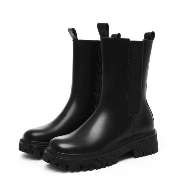 boots rimocy autumn winter chunky ankle for women warm short plush med heel woman british style platform booties mujer, Black
boots rimocy autumn winter chunky ankle for women warm short plush med heel woman british style platform booties mujer, Black