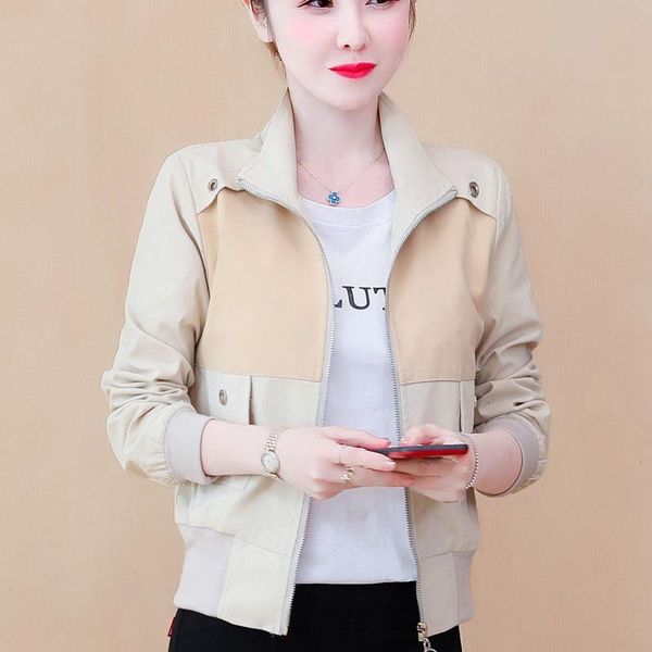 women's jackets women jacket spring autumn coat casual long sleeve female windbreaker outwear lady short student thin section basic t2, Black;brown
women's jackets women jacket spring autumn coat casual long sleeve female windbreaker outwear lady short student thin section basic t2, Black;brown