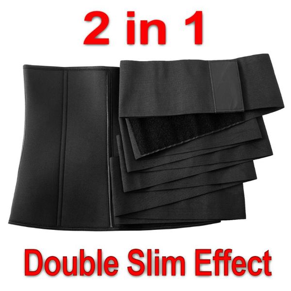 waist support mukatu 2 in 1 body trainer for women men sweat slimming belt wraps weight loss sauna breathable, Black;gray
waist support mukatu 2 in 1 body trainer for women men sweat slimming belt wraps weight loss sauna breathable, Black;gray