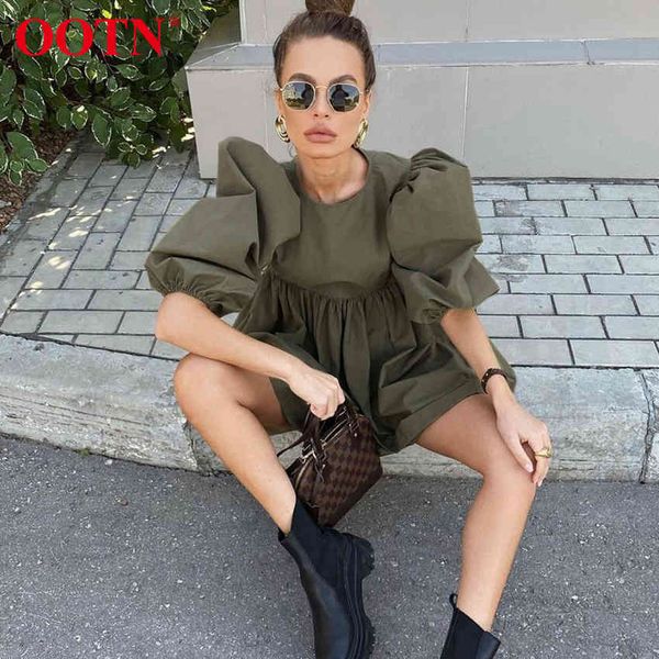 lantern ootn green sleeve o neck casual short women dress solid pink mini ladies elegant a line summer es cotton 2021, Black;gray
lantern ootn green sleeve o neck casual short women dress solid pink mini ladies elegant a line summer es cotton 2021, Black;gray