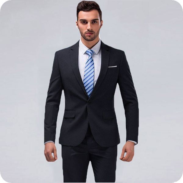 men's suits & blazers formal business black men wedding 2 piece jacket pants slim fit man blazer prom wear groom tuxedo terno, White;black
men's suits & blazers formal business black men wedding 2 piece jacket pants slim fit man blazer prom wear groom tuxedo terno, White;black