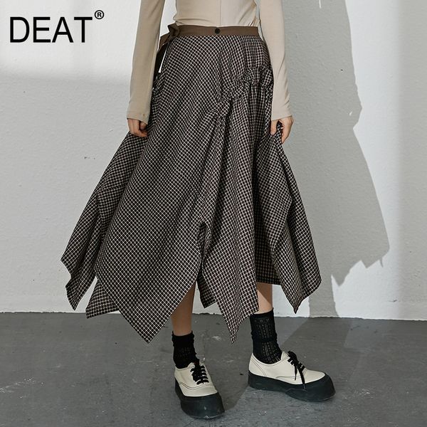 summer fashion women clothes high waist asymmetrical belt plaided halfbody skirt female wp66516m 210421, Black
summer fashion women clothes high waist asymmetrical belt plaided halfbody skirt female wp66516m 210421, Black