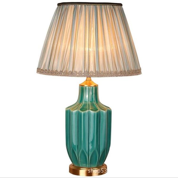 table lamps modern nordic green/pink ceramic lamp for foyer bed room study fashion simple porcelain desk decor 54cm 2522
table lamps modern nordic green/pink ceramic lamp for foyer bed room study fashion simple porcelain desk decor 54cm 2522