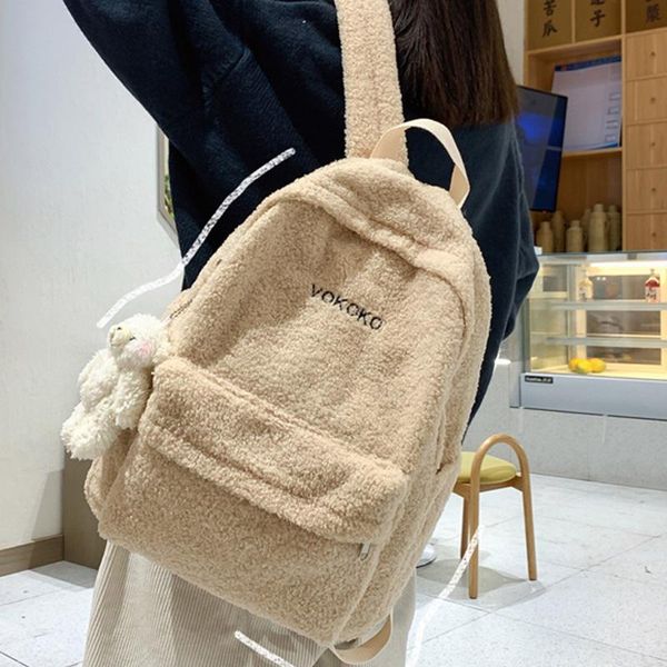 backpack cartoon plush ins women cute school backpacks female college student schoolbag for teenage girls purse kawaii
backpack cartoon plush ins women cute school backpacks female college student schoolbag for teenage girls purse kawaii