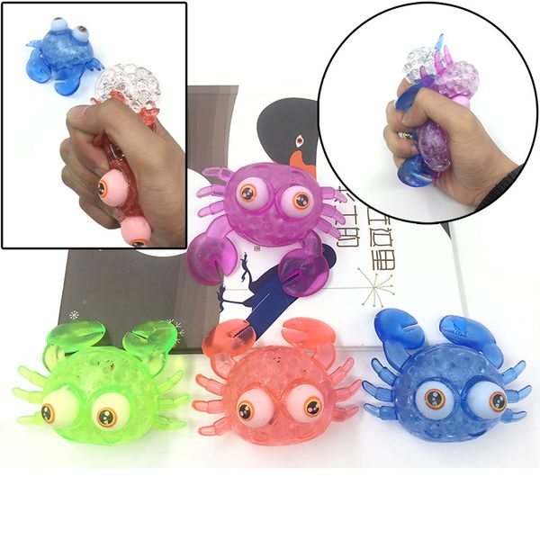 3pieces/lotanti stress face reliever big-eyed crab vent ball autism mood squeeze relief healthy toy funny gadget vent fidget toy children
3pieces/lotanti stress face reliever big-eyed crab vent ball autism mood squeeze relief healthy toy funny gadget vent fidget toy children