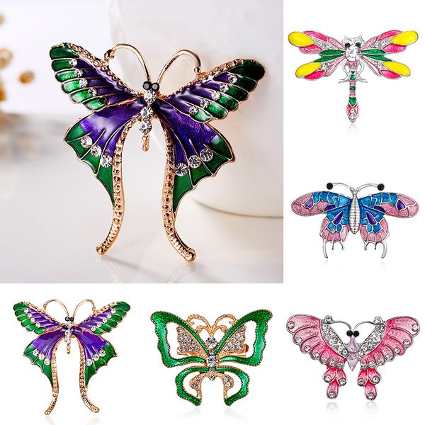 fashion handmade hollow butterfly dragonfly animal brooches rhinestone colorful brooch pins for women daily party jewelry giftsdio chan cont, Gray
fashion handmade hollow butterfly dragonfly animal brooches rhinestone colorful brooch pins for women daily party jewelry giftsdio chan cont, Gray