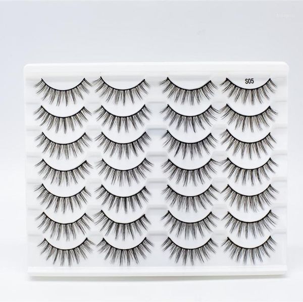 3d faux mink lashes wispy 14 pairs case wholesale natural soft light makeup euelashes synthetic different styles volume1
3d faux mink lashes wispy 14 pairs case wholesale natural soft light makeup euelashes synthetic different styles volume1