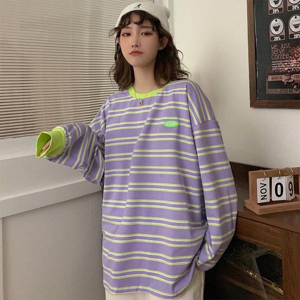 women's hoodies & sweatshirts american oversize stripes casual sweatshirt women hong kong style spring and autumn thin section loose wi, Black
women's hoodies & sweatshirts american oversize stripes casual sweatshirt women hong kong style spring and autumn thin section loose wi, Black