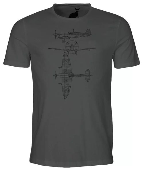 SPITFIRE SUPERMARINE BLUEPRINT MENS T SHIRT PLANE AIRCRAFT FIGHTER WAR airplane, White;black
SPITFIRE SUPERMARINE BLUEPRINT MENS T SHIRT PLANE AIRCRAFT FIGHTER WAR airplane, White;black