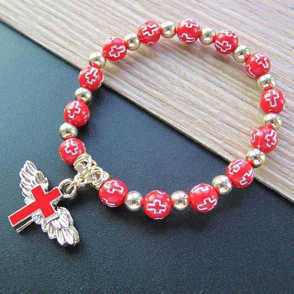 charm bracelets beads catholic rosary holy communion silver color crucifix pendants bracelet nice gift, Golden;silver
charm bracelets beads catholic rosary holy communion silver color crucifix pendants bracelet nice gift, Golden;silver