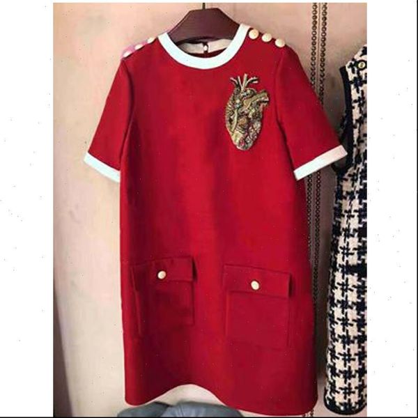 summer loose red short sleeve women dresses o neck mini fashion party brand designer plus size clothes xxl, Black;gray
summer loose red short sleeve women dresses o neck mini fashion party brand designer plus size clothes xxl, Black;gray